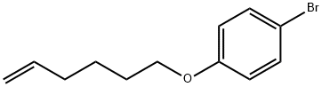 Benzene, 1-bromo-4-(5-hexen-1-yloxy)- 구조식 이미지