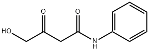 Butanamide, 4-hydroxy-3-oxo-N-phenyl- Structure