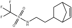 N-(5-norbornene-2-ethyl)-1,1,1-trifluoromethanesulfonamide Structure