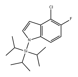 1H-Indole, 4-chloro-5-fluoro-1-[tris(1-methylethyl)silyl]-