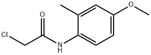 Acetamide, 2-chloro-N-(4-methoxy-2-methylphenyl)- Structure