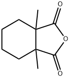 1,3-Isobenzofurandione, hexahydro-3a,7a-dimethyl- Structure