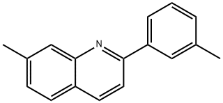 7-Methyl-2-m-tolylquinoline Structure