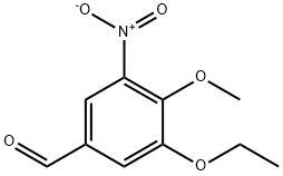 3-ethoxy-4-methoxy-5-nitrobenzaldehyde Structure