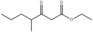 Heptanoic acid, 4-methyl-3-oxo-, ethyl ester Structure