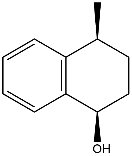 rel-(1R,4S)-1,2,3,4-Tetrahydro-4-methyl-1-naphthalenol Structure