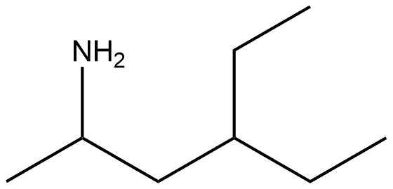 4-ethylhexan-2-amine Structure