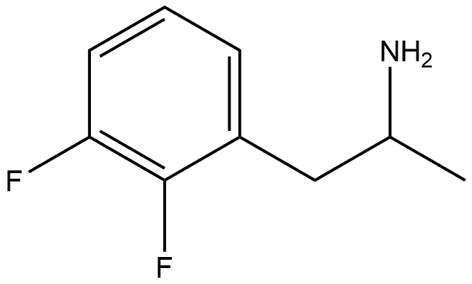 1-(2,3-difluorophenyl)propan-2-amine hydrochloride Structure