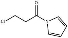 1-Propanone, 3-chloro-1-(1H-pyrrol-1-yl)- Structure