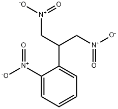 1-(1,3-dinitropropan-2-yl)-2-nitrobenzene 구조식 이미지