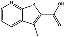 3-methylthieno[2,3-b]pyridine-2-carboxylic acid Structure