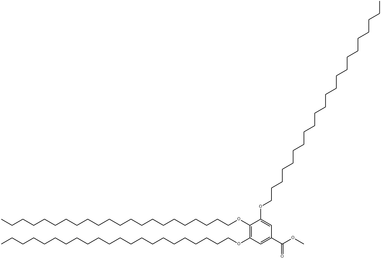 methyl 3,4,5-tris(docosyloxy)benzoate Structure