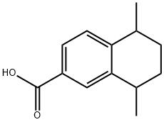 5,8-Dimethyl-5,6,7,8-tetrahydronaphthalene-2-carboxylic acid Structure