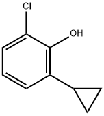 2-chloro-6-cyclopropylphenol Structure