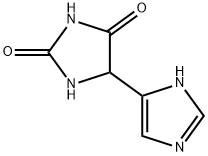 5-(1H-Imidazol-5-yl)-2,4-imidazolidinedione 구조식 이미지