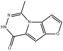 5-methylfuro[2'',3'':4,5]pyrrolo[1,2-d][1,2,4]triazin-8(7H)-one Structure