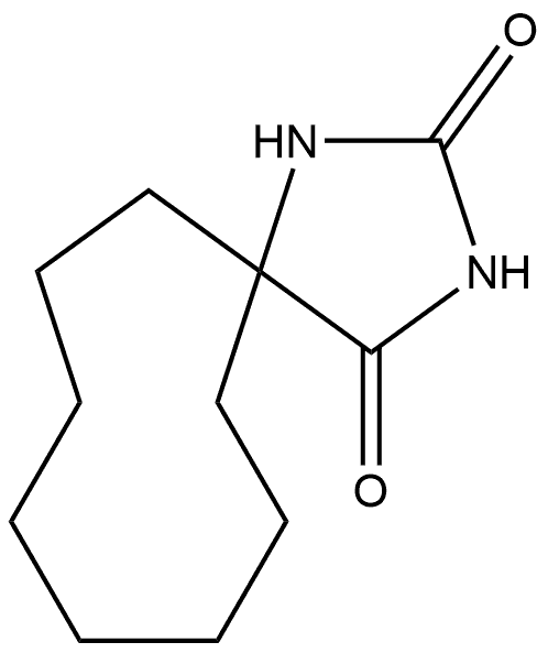 1,3-diazaspiro[4.8]tridecane-2,4-dione Structure