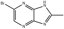 1H-Imidazo[4,5-b]pyrazine, 6-bromo-2-methyl- Structure