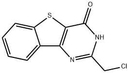 [1]Benzothieno[3,2-d]pyrimidin-4(3H)-one, 2-(chloromethyl)- Structure