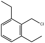 Benzene, 2-(chloromethyl)-1,3-diethyl- Structure