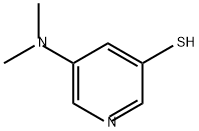 5-(dimethylamino)pyridine-3-thiol Structure