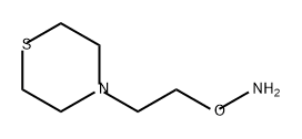 Hydroxylamine, O-[2-(4-thiomorpholinyl)ethyl]- Structure