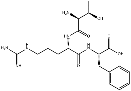 L-Phenylalanine, L-threonyl-L-arginyl- Structure