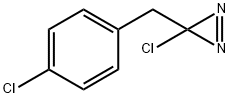 3-Chloro-3-(4-chlorobenzyl)-3H-diazirine Structure