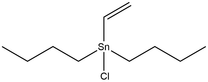 Stannane, dibutylchloroethenyl- 구조식 이미지