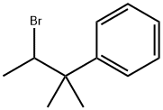 Benzene, (2-bromo-1,1-dimethylpropyl)- Structure