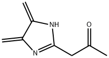 2-?Propanone, 1-?[4,?5-?dihydro-?4,?5-?bis(methylene)?-?1H-?imidazol-?2-?yl]?- (9CI) 구조식 이미지