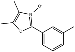 Oxazole, 4,5-dimethyl-2-(3-methylphenyl)-, 3-oxide Structure