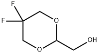 1,3-Dioxane-2-methanol, 5,5-difluoro- Structure