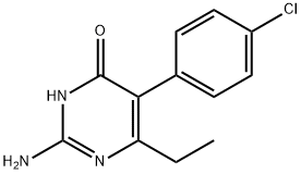 4(3H)-Pyrimidinone, 2-amino-5-(4-chlorophenyl)-6-ethyl- Structure