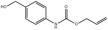 allyl (4-(hydroxymethyl)phenyl)carbamate Structure