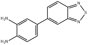 1,2-Benzenediamine, 4-(2,1,3-benzothiadiazol-5-yl)- Structure