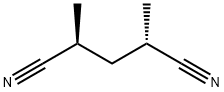 Pentanedinitrile, 2,4-dimethyl-, (2S,4S)- Structure