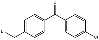 Methanone, [4-(bromomethyl)phenyl](4-chlorophenyl)- Structure