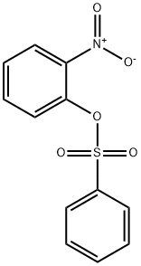 Benzenesulfonic acid, 2-nitrophenyl ester Structure