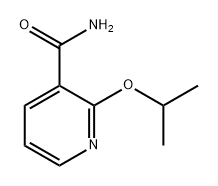 3-Pyridinecarboxamide, 2-(1-methylethoxy)- 구조식 이미지