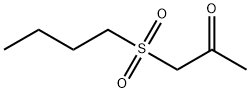 2-Propanone, 1-(butylsulfonyl)- Structure
