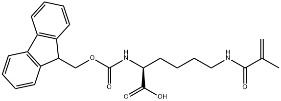 FMoc-Lys(MA)-OH Structure