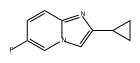 Imidazo[1,2-a]pyridine, 2-cyclopropyl-6-fluoro- 구조식 이미지