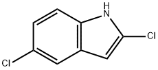 2,5-Dichloro-1H-indole 구조식 이미지