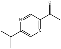 Ethanone, 1-[5-(1-methylethyl)-2-pyrazinyl]- Structure