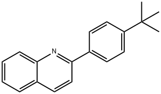 2-(4-(tert-butyl)phenyl)quinoline Structure