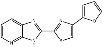 4-(Furan-2-yl)-2-(3H-imidazo[4,5-b]pyridin-2-yl)thiazole 구조식 이미지