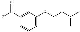 Ethanamine, N,N-dimethyl-2-(3-nitrophenoxy)- Structure