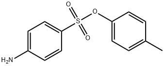 Benzenesulfonic acid, 4-amino-, 4-methylphenyl ester Structure