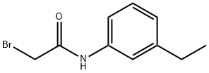 Acetamide, 2-bromo-N-(3-ethylphenyl)- Structure
